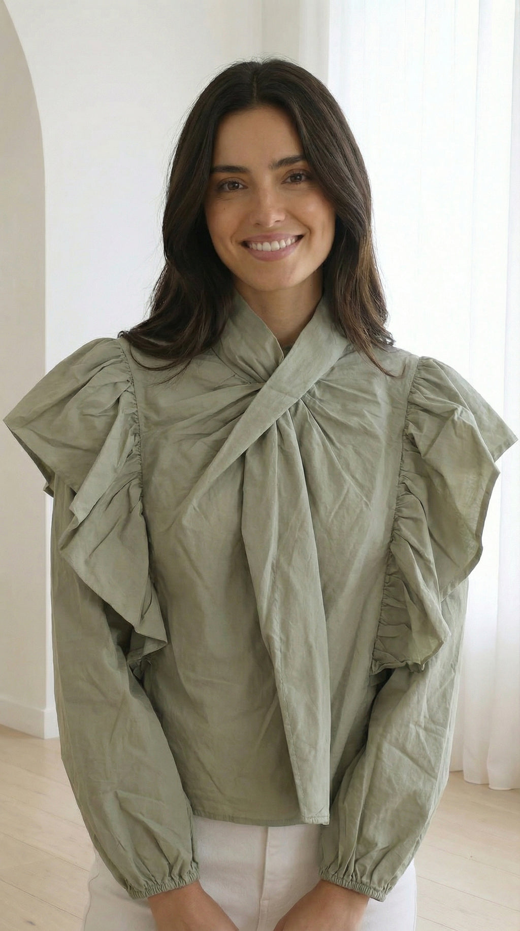 Camisa Lucía Verde
