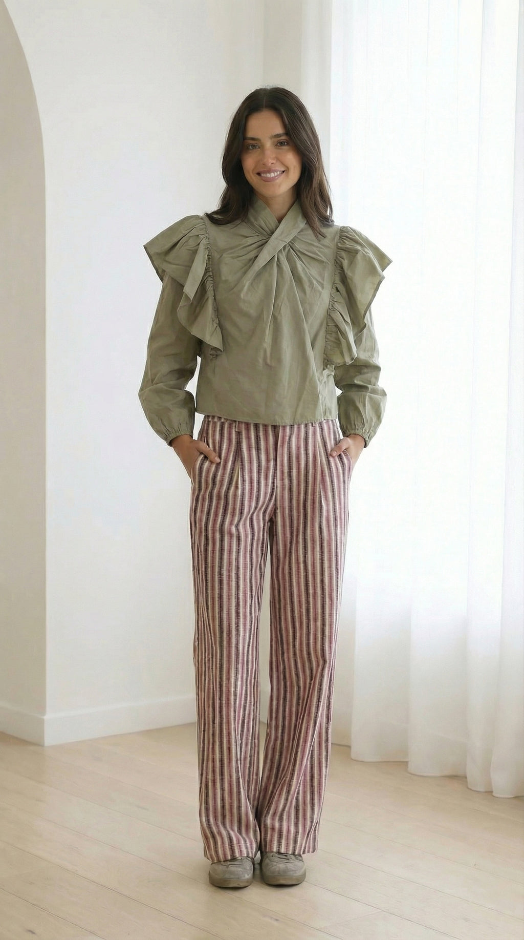 Camisa Lucía Verde