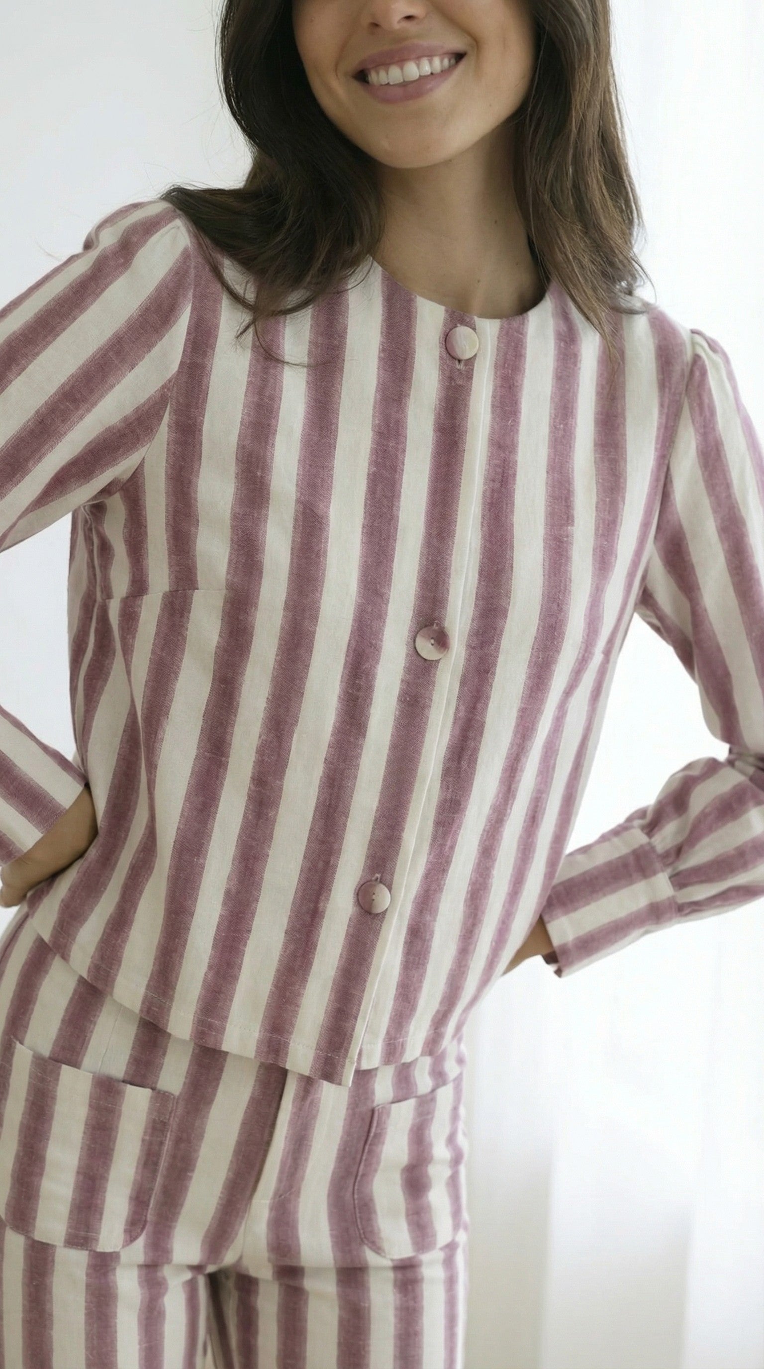 Camisa Jimena Rosa