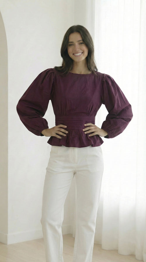 Blusa Clara Buganvilla