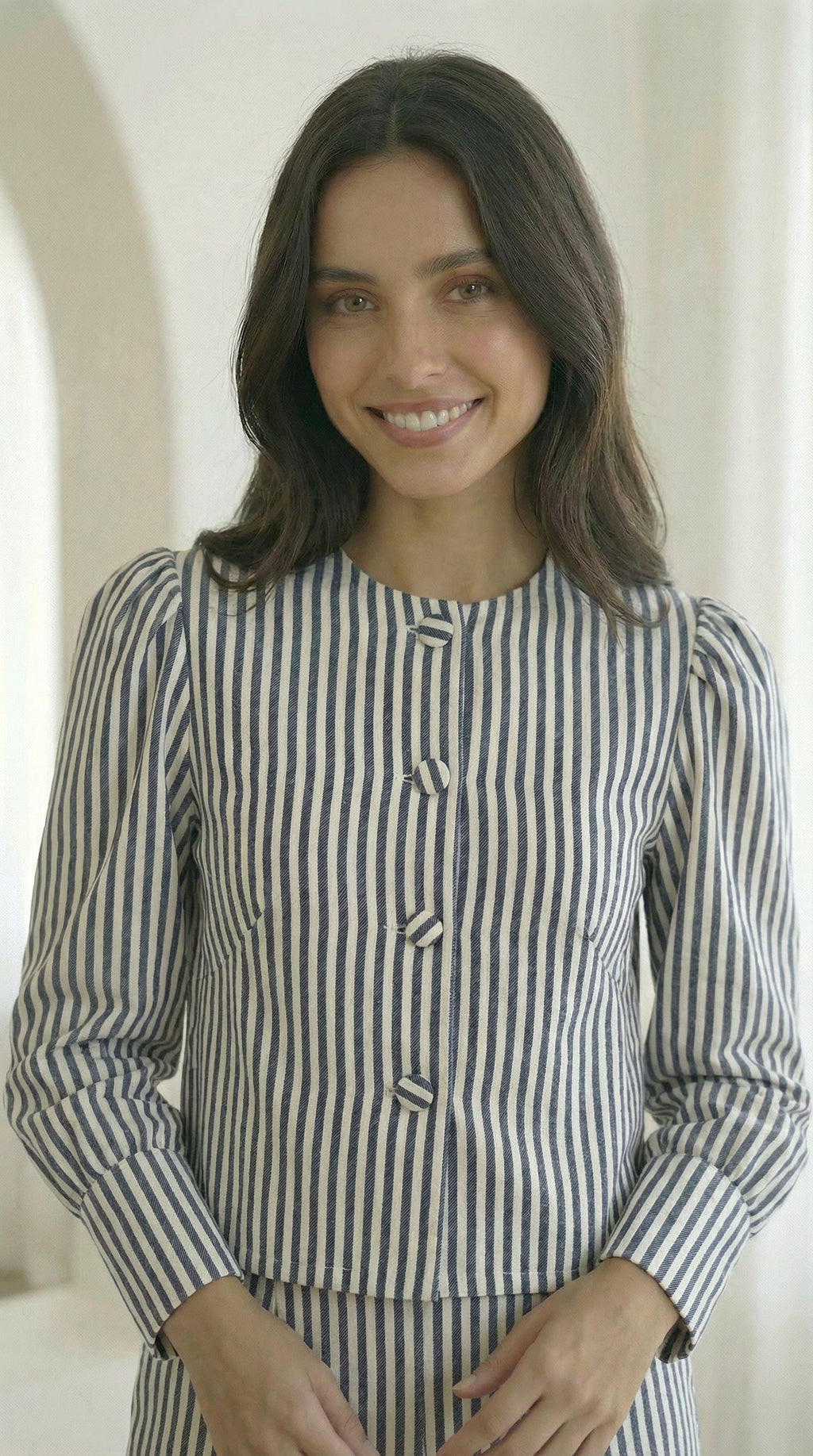 Camisa Olivia Azul